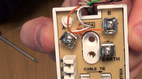 external bt junction box wiring|external telephone cable screwfix.